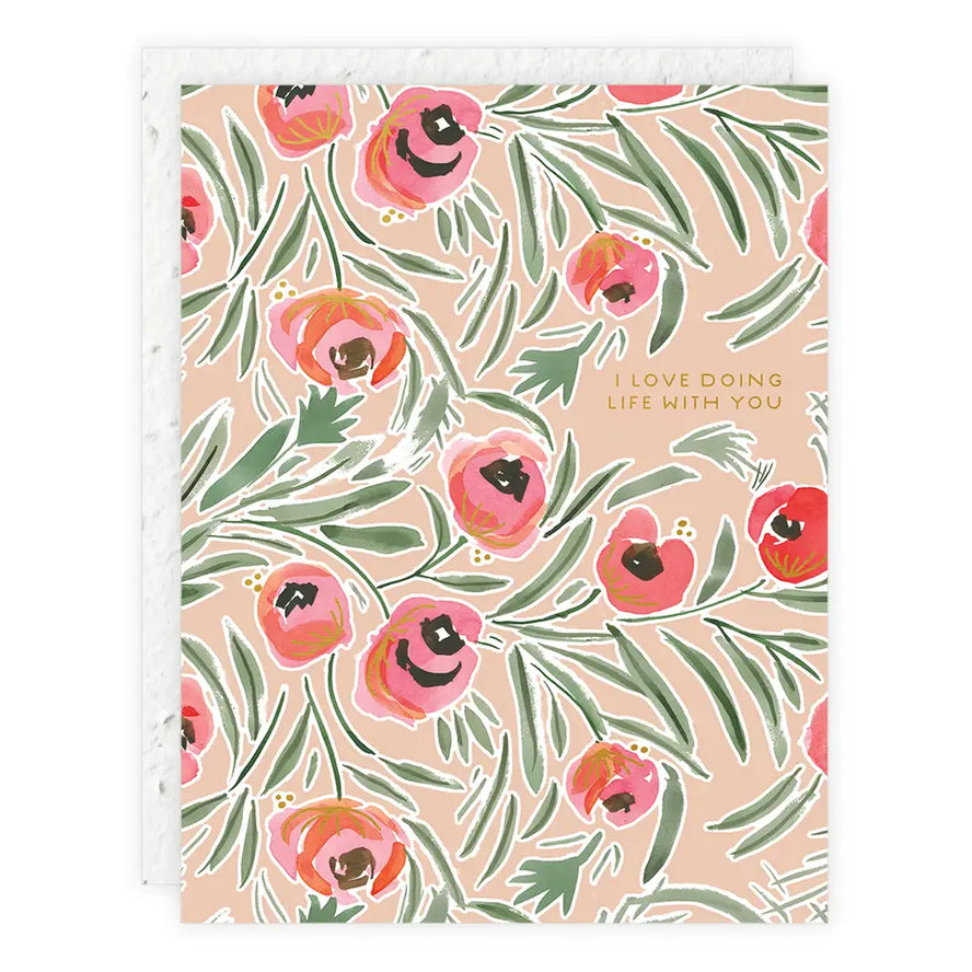 I Love Doing Life With You | Seedlings Plantable Cards